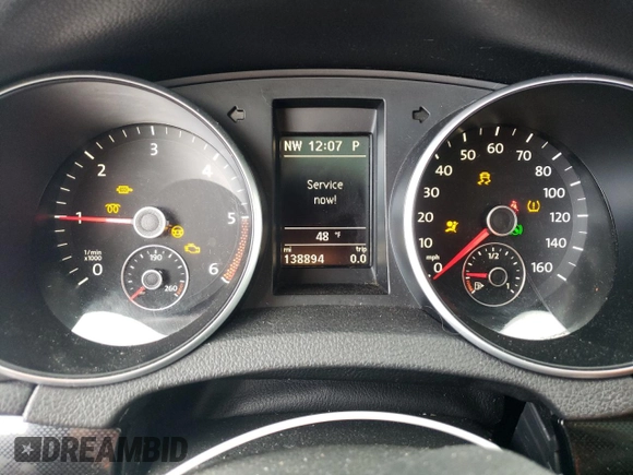2013 Volkswagen Jetta TDI w/Sunroof & Nav with VIN 3VWPL7AJ0DM637556, listed as a Copart auction lot 48173845 with 138,894 mi miles and Salvage title. Bid and sale history available at DreamBid. Image 9.