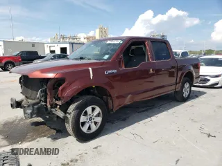 2017 Ford F-150 XL with VIN 1FTEW1C8XHKD27050, listed as a Copart auction lot 50640795 with 90,021 mi miles and Salvage Title. Bid and sale history available at carsss.com. Image 1.