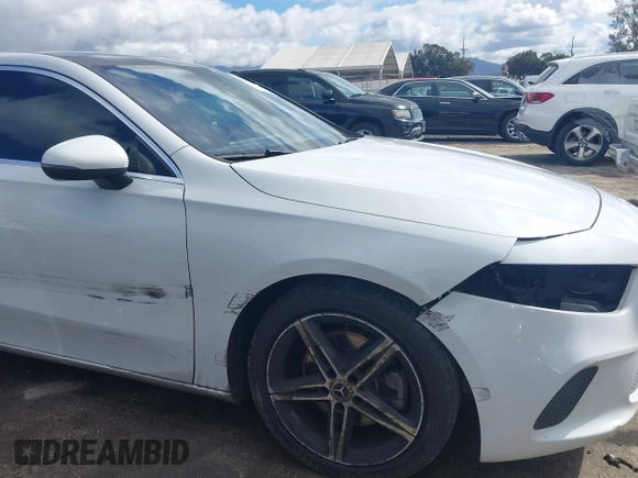 2022 Mercedes-Benz A 220 with VIN W1K3G4EB0NJ338614, listed as a IAAI auction lot 41709933 with 207,910 mi miles and . Bid and sale history available at DreamBid. Image 6.