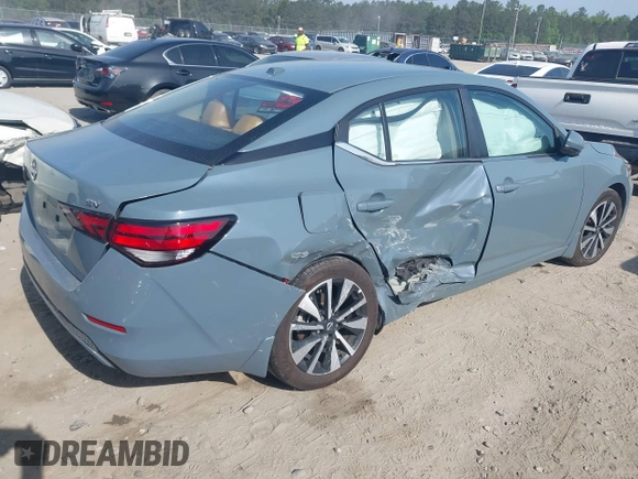 2024 Nissan Sentra SV with VIN 3N1AB8CV9RY308987, listed as a IAAI auction lot 42088526 with 9,778 mi miles and . Bid and sale history available at DreamBid. Image 4.