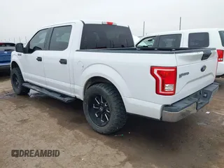 2017 Ford F-150 XL with VIN 1FTEW1C88HKD75257, listed as a IAAI auction lot 41516407 with 107,099 mi miles and . Bid and sale history available at DreamBid. Image 3.