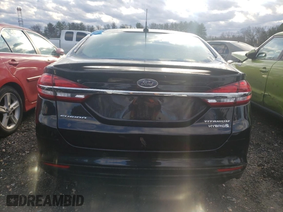 2018 Ford Fusion Titanium with VIN 3FA6P0RU3JR247953, listed as a Copart auction lot 73029562 with Not Provided miles and . Bid and sale history available at DreamBid. Image 6.