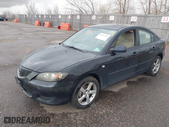 2006 Mazda 3 i Touring with VIN JM1BK32F561492680, listed as a IAAI auction lot 41767737 with 222,745 mi miles and . Bid and sale history available at DreamBid. Image 2.