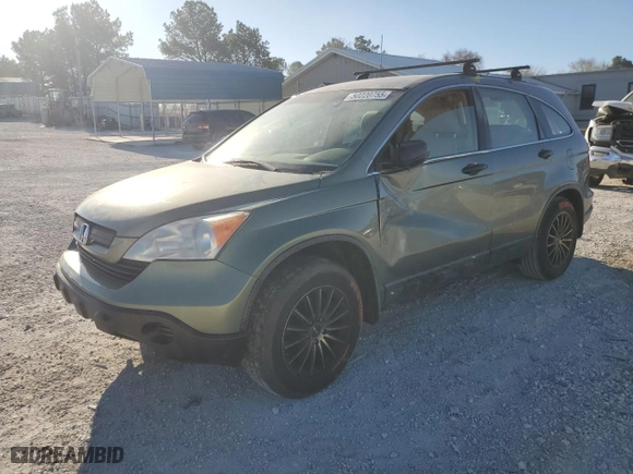2008 Honda CR-V LX with VIN JHLRE38398C018311, listed as a Copart auction lot 50220755 with 221,368 mi miles and Salvage Title. Bid and sale history available at carsss.com. Image 1.