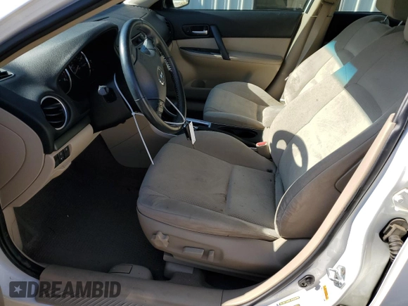 2007 Mazda 6 S Sport VE with VIN 1YVHP80D075M01992, listed as a Copart auction lot 85801814 with 94,790 mi miles and Salvage Title. Bid and sale history available at DreamBid. Image 7.