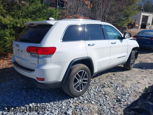 2018 Jeep Grand Cherokee Limited with VIN 1C4RJFBG6JC304211, listed as a IAAI auction lot 41855367 with 85,542 mi miles and . Bid and sale history available at DreamBid. Image 4.