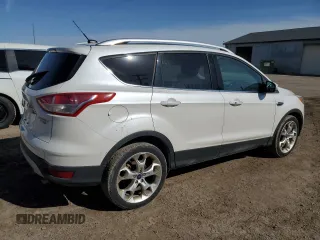2014 Ford Escape Titanium with VIN 1FMCU9JX6EUE38406, listed as a Copart auction lot 52959165 with 190,990 mi miles and Clean Title. Bid and sale history available at carsss.com. Image 3.