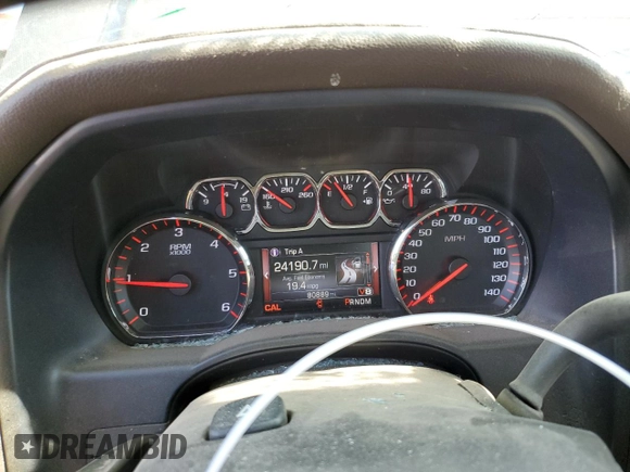 2015 GMC Sierra 1500 SLT with VIN 3GTU2VEJ7FG239592, listed as a Copart auction lot 47997515 with 80,889 mi miles and Salvage Title. Bid and sale history available at DreamBid. Image 9.