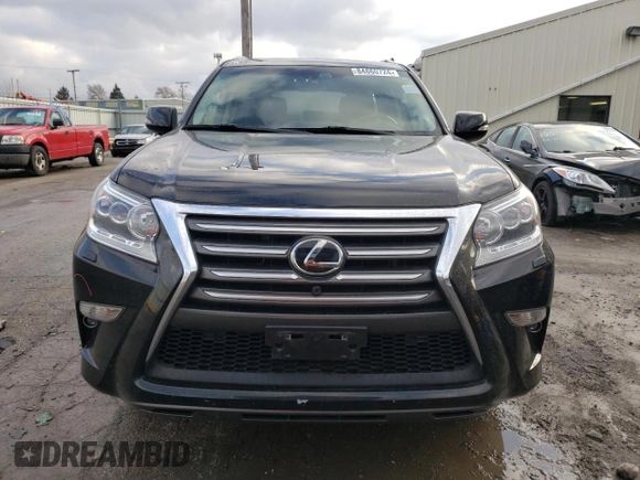 2019 Lexus GX with VIN JTJJM7FX8K5230894, listed as a Copart auction lot 84860724 with 52,758 mi miles and Salvage Title. Bid and sale history available at carsss.com. Image 5.