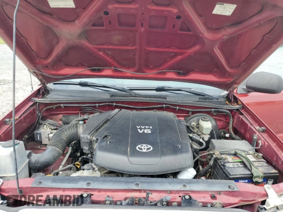 2008 Toyota Tacoma PreRunner with VIN 3TMJU62N48M062496, listed as a Copart auction lot 51098665 with 270,199 mi miles and Salvage title. Bid and sale history available at DreamBid. Image 11.