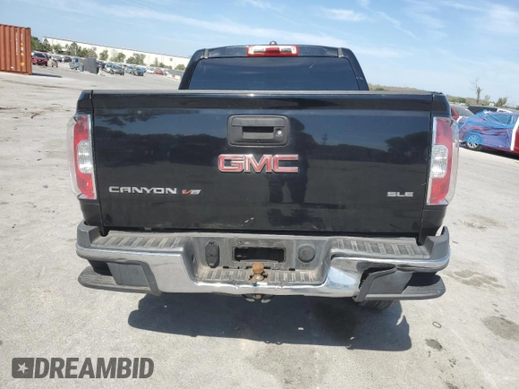 2018 GMC Canyon 2WD SLE with VIN 1GTG5CEN1J1241549, listed as a Copart auction lot 48925055 with 123,148 mi miles and Salvage Title. Bid and sale history available at carsss.com. Image 6.