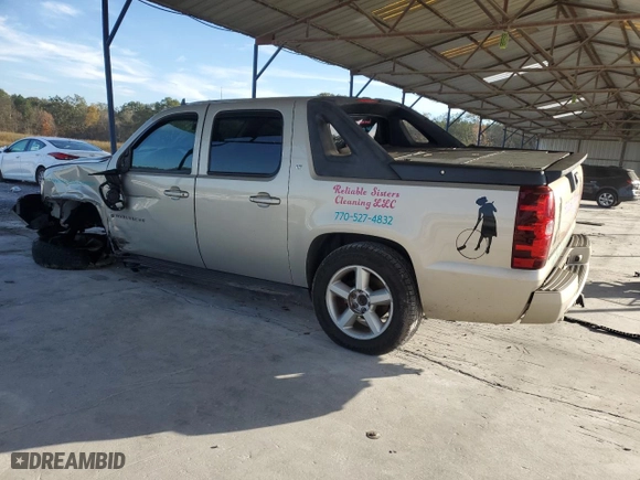 2007 Chevrolet Avalanche LT w/2LT with VIN 3GNEC12J47G272346, listed as a Copart auction lot 81965824 with 162,757 mi miles and Salvage Title. Bid and sale history available at carsss.com. Image 2.
