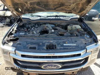 2021 Ford F-350 XL with VIN 1FT8W3BT1MEC69708, listed as a Copart auction lot 56928725 with 106,637 mi miles and Salvage title. Bid and sale history available at DreamBid. Image 11.