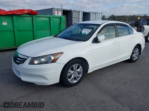 2012 Honda Accord SE z VIN 1HGCP2F63CA017374, wystawiony jako IAAI lot #40875683 z przebiegiem 267 310 mil mil oraz . Historia ofert i sprzedaży dostępna na DreamBid. Obrazek 2.