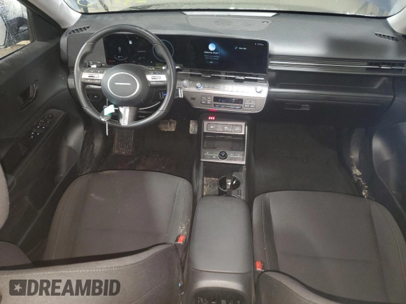 2024 Hyundai Kona SEL with VIN KM8HCCAB3RU044958, listed as a Copart auction lot 50397625 with 28,888 mi miles and Salvage Title. Bid and sale history available at carsss.com. Image 8.