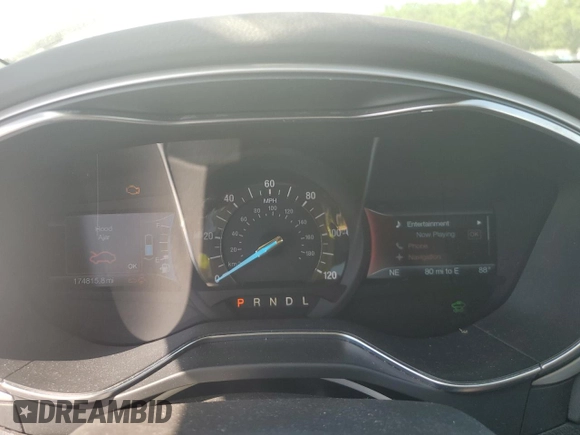 2015 Ford Fusion SE Hybrid with VIN 3FA6P0LU7FR177065, listed as a Copart auction lot 53750715 with 174,815 mi miles and Salvage Title. Bid and sale history available at DreamBid. Image 9.