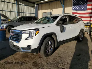 2023 GMC Terrain SLT with VIN 3GKALPEG9PL137742, listed as a Copart auction lot 63671755 with 72,427 mi miles and Salvage title. Bid and sale history available at DreamBid. Image 1.