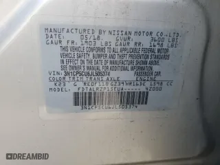 2018 Nissan Kicks SV with VIN 3N1CP5CU6JL505374, listed as a Copart auction lot 47534615 with 120,429 mi miles and Salvage Title. Bid and sale history available at carsss.com. Image 12.