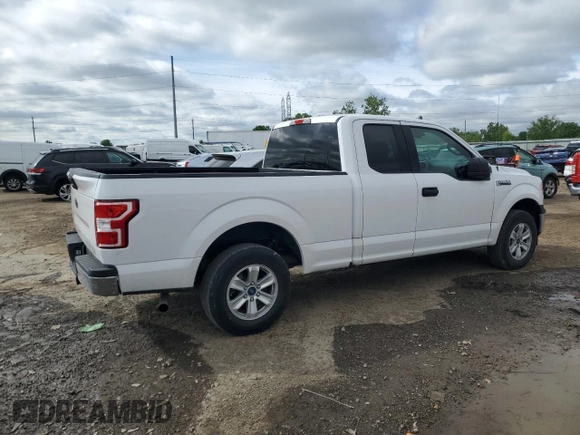 2019 Ford F-150 XL with VIN 1FTEX1CB4KKD31868, listed as a Copart auction lot 57752265 with 20,493 mi miles and Clean title. Bid and sale history available at DreamBid. Image 3.