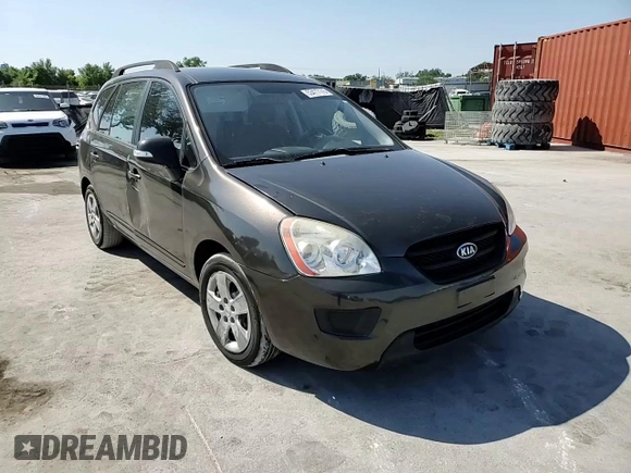 2010 Kia Rondo LX with VIN KNAHG8C84A7299898, listed as a Copart auction lot 53477175 with 127,990 mi miles and Salvage Title. Bid and sale history available at carsss.com. Image 12.