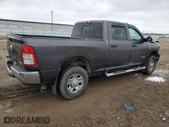 2021 Ram 2500 Tradesman with VIN 3C6UR5CL8MG538609, listed as a Copart auction lot 51596125 with 130,726 mi miles and Salvage title. Bid and sale history available at DreamBid. Image 3.