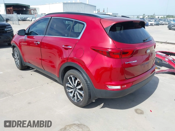 2019 Kia Sportage EX with VIN KNDPN3AC3K7612939, listed as a IAAI auction lot 42233897 with 79,677 mi miles and . Bid and sale history available at DreamBid. Image 3.