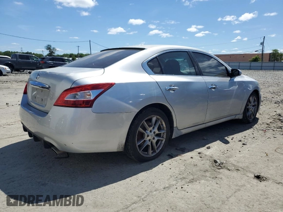 2011 Nissan Maxima SV with VIN 1N4AA5APXBC845939, listed as a Copart auction lot 56726805 with 135,422 mi miles and Clean title. Bid and sale history available at DreamBid. Image 3.