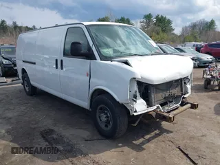 2016 Chevrolet Express Cargo with VIN 1GCWGBFG2G1328501, listed as a IAAI auction lot 41983645 with 179,461 mi miles and . Bid and sale history available at DreamBid. Image 1.