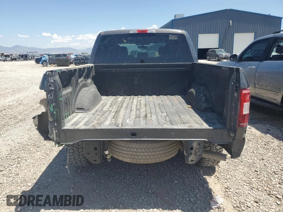 2018 Ford F-150 XL with VIN 1FTEW1EPXJKE71093, listed as a Copart auction lot 63812265 with 122,361 mi miles and Salvage title. Bid and sale history available at DreamBid. Image 6.
