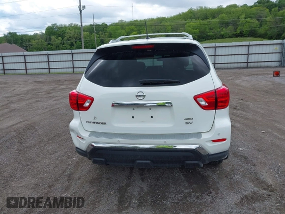 2018 Nissan Pathfinder SV with VIN 5N1DR2MM4JC664460, listed as a IAAI auction lot 42336424 with 116,203 mi miles and . Bid and sale history available at DreamBid. Image 16.