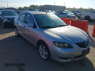 2006 Mazda 3 i with VIN JM1BK12F361418825, listed as a IAAI auction lot 41139654 with Not Provided miles. Bid and sale history available at carsss.com. Image 1.