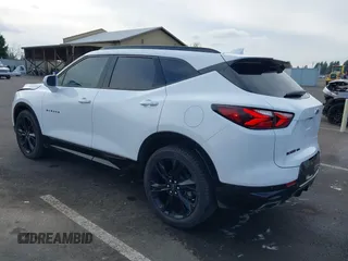 2019 Chevrolet Blazer RS with VIN 3GNKBJRS3KS687801, listed as a IAAI auction lot 41513594 with 63,125 mi miles and . Bid and sale history available at DreamBid. Image 3.