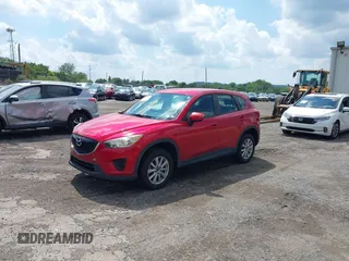 2015 Mazda CX-5 Sport with VIN JM3KE4BY5F0502121, listed as a IAAI auction lot 42652276 with 192,462 mi miles and . Bid and sale history available at DreamBid. Image 2.