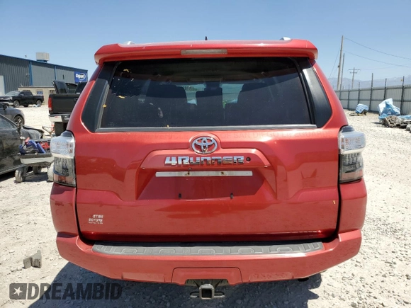 2014 Toyota 4Runner Limited with VIN JTEBU5JR5E5177138, listed as a Copart auction lot 61028645 with Not provided miles and Salvage title. Bid and sale history available at DreamBid. Image 6.