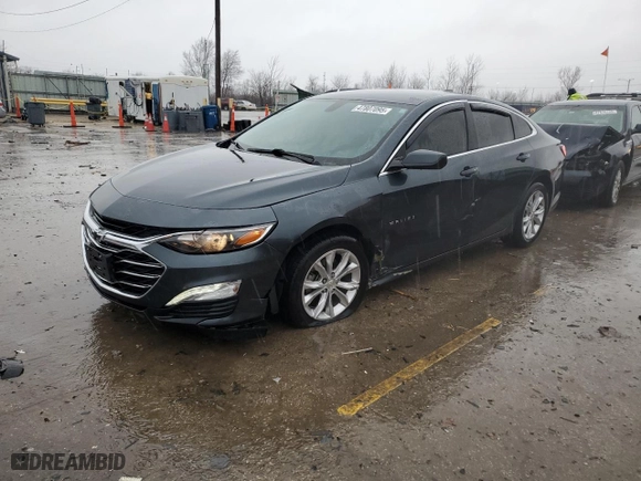 2019 Chevrolet Malibu LT with VIN 1G1ZD5ST1KF172756, listed as a Copart auction lot 47807095 with 97,720 mi miles and Salvage Title. Bid and sale history available at carsss.com. Image 1.