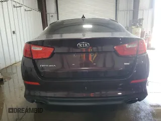 2015 Kia Optima LX with VIN 5XXGM4A7XFG466595, listed as a Copart auction lot 59190135 with 102,847 mi miles and Salvage title. Bid and sale history available at DreamBid. Image 6.