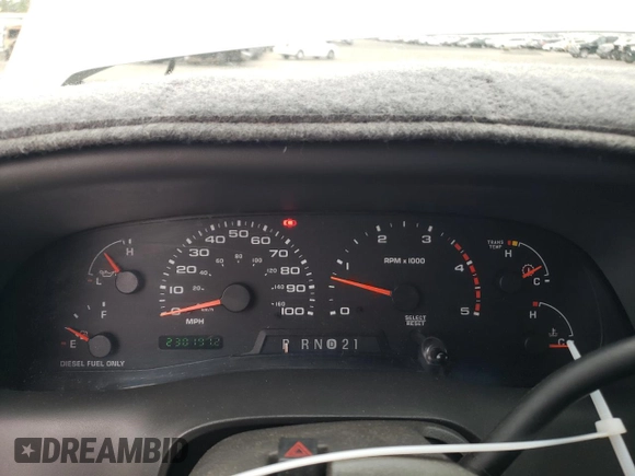 2002 Ford F-350 XL with VIN 3FTSW31F32MA17869, listed as a Copart auction lot 71828914 with 230,191 mi miles and Salvage Title. Bid and sale history available at DreamBid. Image 9.