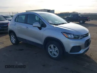 2018 Chevrolet Trax LS with VIN KL7CJNSB8JB607739, listed as a IAAI auction lot 41679761 with 58,123 mi miles and . Bid and sale history available at carsss.com. Image 1.