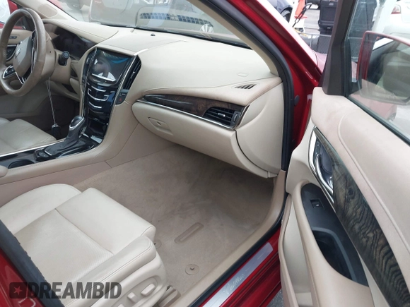 2015 Cadillac ATS Sedan Luxury RWD with VIN 1G6AB5RX6F0107304, listed as a IAAI auction lot 40934454 with 89,638 mi miles. Bid and sale history available at carsss.com. Image 5.