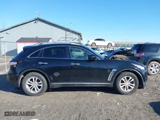 2017 Infiniti QX70 with VIN JN8CS1MW6HM410693, listed as a IAAI auction lot 41746466 with 1 mi miles. Bid and sale history available at carsss.com. Image 12.