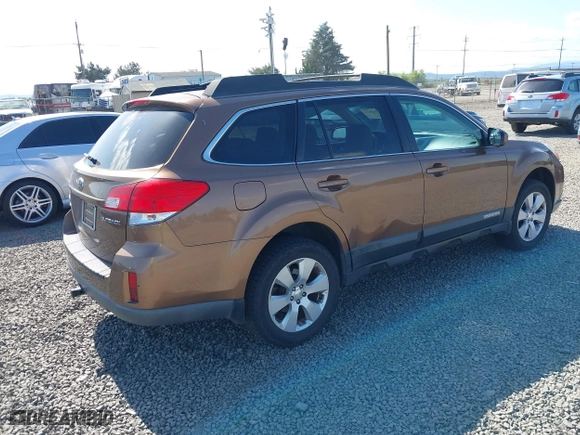2011 Subaru Outback 2.5i Prem AWP/Pwr Moon with VIN 4S4BRCGC8B3358461, listed as a IAAI auction lot 42092843 with 159,546 mi miles. Bid and sale history available at carsss.com. Image 4.