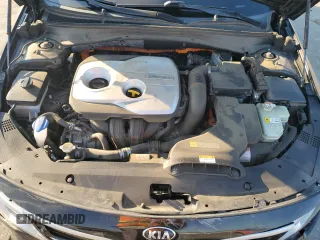 2018 Kia Optima Hybrid Premium with VIN KNAGT4LE4J5020810, listed as a Copart auction lot 62557084 with 42,236 mi miles and Salvage Title. Bid and sale history available at carsss.com. Image 12.