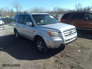 2007 Honda Pilot EX-L with VIN 5FNYF18517B006117, listed as a IAAI auction lot 41771230 with 173,655 mi miles. Bid and sale history available at carsss.com. Image 1.