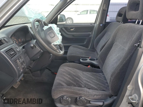 2000 Honda CR-V EX with VIN JHLRD1863YC006639, listed as a Copart auction lot 80442254 with 200,218 mi miles and Salvage Title. Bid and sale history available at carsss.com. Image 7.