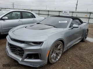 2023 Chevrolet Camaro ZL1 with VIN 1G1FK3D67P0136245, listed as a Copart auction lot 78904624 with 2,425 mi miles and Salvage Title. Bid and sale history available at carsss.com. Image 1.