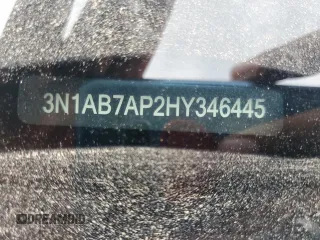 2017 Nissan Sentra SL с VIN 3N1AB7AP2HY346445, выставлен на аукционе Copart как лот 51372165 с пробегом 128 039 миль миль и Списание • Salvage title. История ставок и продаж доступна на DreamBid. Изображение 12.