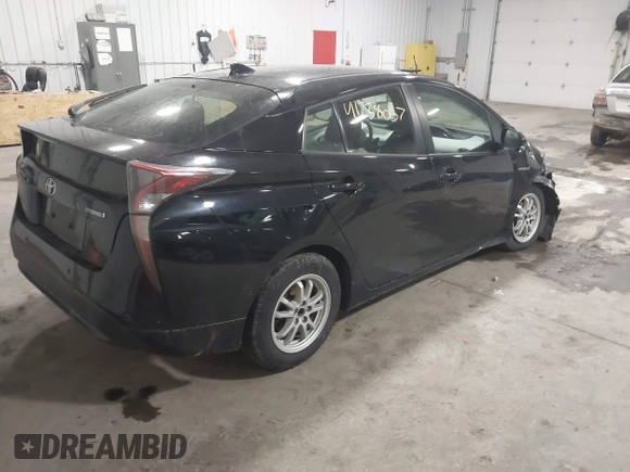 2017 Toyota Prius Two with VIN JTDKBRFU2H3044626, listed as a IAAI auction lot 41738057 with 81,932 mi miles. Bid and sale history available at carsss.com. Image 4.
