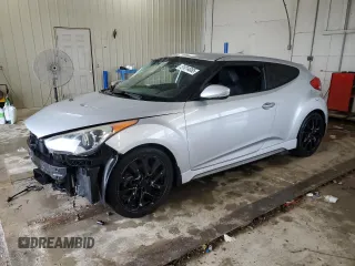 2014 Hyundai Veloster Turbo with VIN KMHTC6AE3EU183570, listed as a Copart auction lot 51014085 with 110,139 mi miles and Clean title. Bid and sale history available at DreamBid. Image 1.