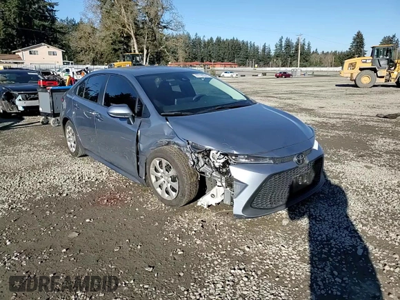 2020 Toyota Corolla LE with VIN 5YFEPRAE3LP134088, listed as a Copart auction lot 42796305 with 33,634 mi miles and Salvage Title. Bid and sale history available at carsss.com. Image 11.