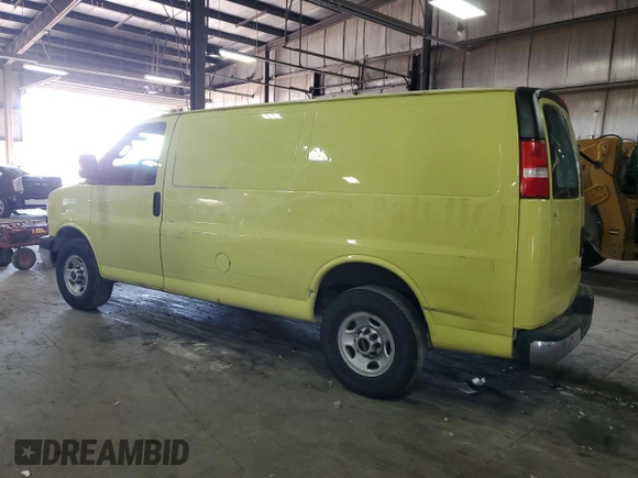 2016 GMC Savana Cargo z VIN 1GTW7AFF3G1904467, wystawiony jako Copart lot #50577005 z przebiegiem 137 186 mil mil oraz Czysty tytuł • Clean title. Historia ofert i sprzedaży dostępna na DreamBid. Obrazek 2.
